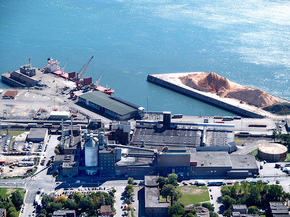 Lantic Sugar Refinery in Montreal