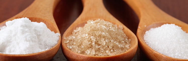 Quelle est la différence entre sucre semoule, sucre cristal et sucre glace  ?